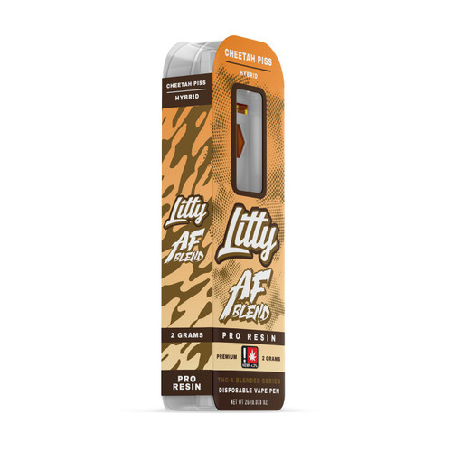 Litty THC-A Hybrid Cheetah Piss Disposable Vape Pen
