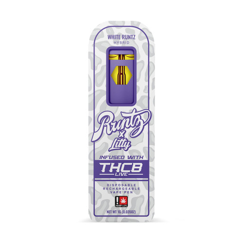 Runtz x Litty THC-B Live Hybrid White Runtz Disposable Vape Pen