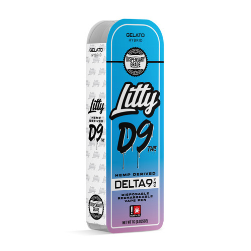 Litty Delta-9 Hybrid Gelato Disposable Vape Pen