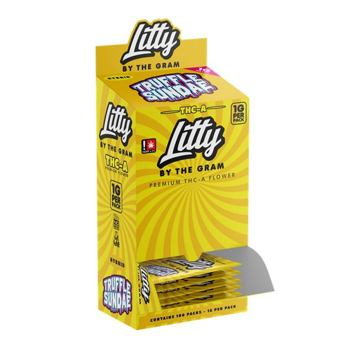 Litty  by the Gram THCA Hybrid Truffle Sundae Flower