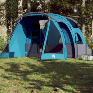Camping Tent Tunnel 4-Person Blue Waterproof A949-94744