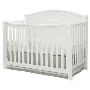 SF Home Solid Wood Convertible Crib in White - Toddler Bed Sold Separately Q280-BKFOC2706482931
