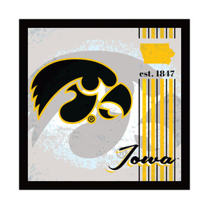 Iowa Hawkeyes Sign Wood 10x10 Album Design Z157-7846137018