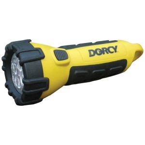 Dorcy 41-2510 Active Series 55-Lumen 4-LED Carabiner Waterproof Flashlight R810-DCY412510