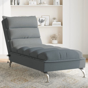 Massage Chaise Lounge Dark Grey A949-379476