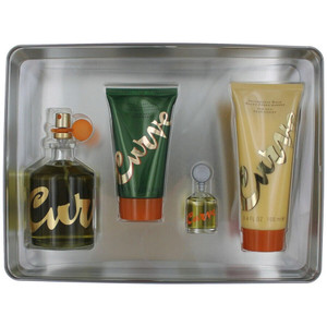 CURVE 4 PCS SET FOR MEN: 4.2 COLOGNE SPRAY + 3.4 AFTER SHAVE BALM + 3.4 SHOWER GEL + 0.25 COLOGNE Z991-LCA0132148