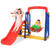 3-in-1 Junior Children Climber Slide Playset - Color: Multicolor D681-TY325114+