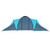  Camping Tent 6 Persons Blue and Light Blue A949-93183