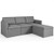 Convertible L-Shaped Sectional Sofa Couch with Reversible Chaise-Green B593-HW67558+