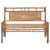  Garden Bench Bamboo 100% polyester 47.2 in Waterproof materials A949-3063891