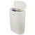 Elama 13 Gallon Automatic Sensor Hands Free Round Top Trash Can in White D970-ELM-U10-50L