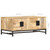 Coffee Table Brown Solid mango wood and powder-coated steel A949-285869