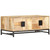 Coffee Table Brown Solid mango wood and powder-coated steel A949-285869