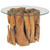 Coffee Table Brown Solid teak driftwood Medium Coffee Table A949-243474