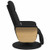 Massage Recliner Chair with Footrest Black Fabric A949-356535