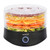 Brentwood 5 Tray Food Dehydrator in Black with Auto Shut Off D970-FD-1026BK