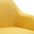 Office Chair Yellow Polyester, Plywood, Steel Adjustable A949-278512
