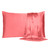 Coral Dreamy Set Of 2 Silky Satin Standard Pillowcases N270-387863