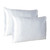 White Dreamy Set Of 2 Silky Satin Queen Pillowcases N270-387913