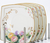 style: Four Bshaped triangle discs - Japanese Four-corner Plate Dish Plate Household Square Sushi P Q119-CJCJ120936911KP