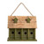 Green Wood Garden Bird House with 1 Compartment and 4 Holes Q280-GWDBHF45136825