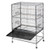 Bird Cage, 36.6 x 22.8 x 59.5 inch, Flat Top, Wrought Iron Bird Flight Cage with Perches, Slide-Out E415-YTSNL3723INCY8MD9001V0