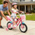 12/14/16/18 Inch Girls Bike for 3-8 Years Old Kids Bike with Doll Seat-12 inches - Color: Pink - Si D681-TS10329PI-12