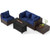 Heavy-duty Frame Rattan Sofa Set with 60000 BTU Firepit Table-Navy - Color: Navy D681-OP70370+HW66750ANY+