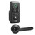 Keyless Entry Door Lock with Handle Set, Electronic Keypad Deadbolt with Lever Handles, Pioneering  E415-JXSMBDLSBTZYYWOC0001V9