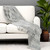 Charcoal Woven 100% Cotton Throw Blanket N270-518794