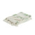 Gray and Green Woven Cotton Throw Blanket with Fringe N270-519078