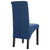  Dining Chair Set of 4 Blue Fabric and Rubber wood Medium A949-277250