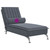  Massage Chaise Lounge Dark Grey A949-379460