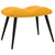  Relaxing Chair With Stool Mustard Yellow A949-328091