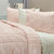 Pink Twin 100% Cotton 300 Thread Count Machine Washable Down Alternative Comforter N270-479975