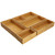 MegaChef 5 Piece Bamboo Storage and Organization Trays D970-MC-B108