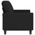 3-seater Sofa Black Polyester, Metal, Foam 3-Seater 3-Seater Sofa A949-359403