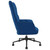 Relaxing Chair Blue Velvet, Steel Standard Height-Adjustable A949-328182