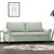 2-seater Sofa Light Grey Velvet (100% polyester), metal, textilene A949-359529