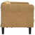 Sofa 3-Seater Brown Faux Suede Leather A949-372594