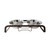 Rustic Elevated 16oz Two Bowl Dog Feeding Station N270-402606