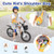6 in 1 Kids Bicycle Protective Gear Set Blue B593-TS10235