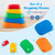 Stepping Stone for Kids 5Pcs Non-Slip Toddler River Stone Set-Multicolor B593-UY10124