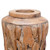 Decoration Vase Natural wood Solid Teak Wood 15.7x23.6 in A949-285211