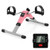Under Desk Exercise Bike Pedal Exerciser with LCD Display for Legs and Arms Workout-Pink - Color: P D681-SP38149PI