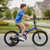 18-Inch Kids Bike with Removable Training Wheels Navy - Brave Hero - Color: Navy - Size: 18 inches D681-TS10290NY-18
