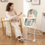 Easy Clean Compact Highchair with Removable Adjustable Tray and PU Seat Cushion-Green - Color: Green D681-AD10078GN