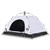 Camping Tent 2-Person White Blackout Fabric Quick Release A949-4004164