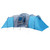 Family Tent Dome 12-Person Blue Waterproof A949-94347