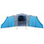 Family Tent Dome 12-Person Blue Waterproof A949-94347